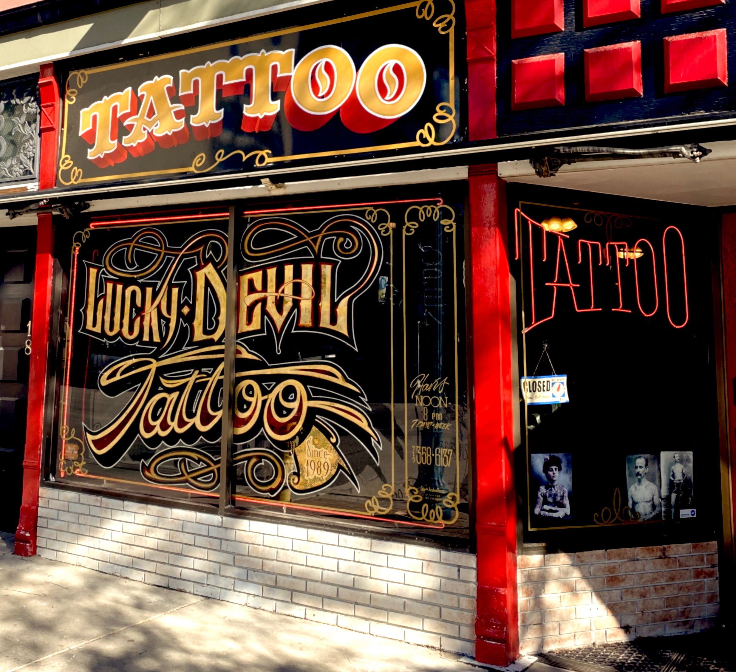 Lucky Devil Tattoo storefront